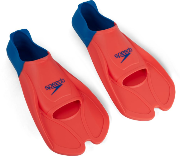 Speedo Training Fin Accessories - Fluro Tangerine/P (Grösse: 10-11/D44-46) von Speedo