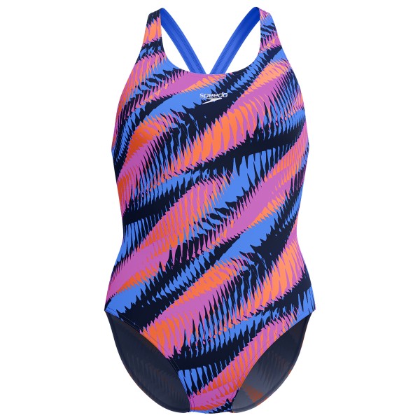 Speedo - Women's Allover Digital Powerback - Badeanzug Gr 34;36;38;42;44;46 blau Speedo - Women's Allover Digital Powerback - Badeanzug Gr 34;36;38;42;44;46 blau von Speedo