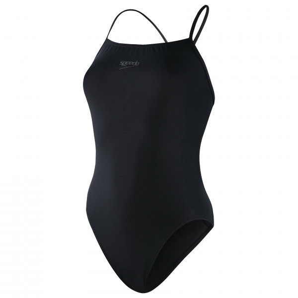 Speedo - Women's Eco Endurance+ Thinstrap 1 Piece - Badeanzug Gr 32 schwarz von Speedo