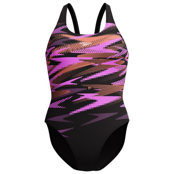 Speedo - Women's Hyperboom Placement Muscleback - Badeanzug Gr 34 schwarz von Speedo