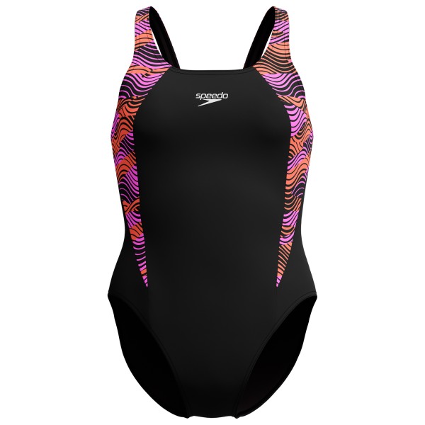 Speedo - Women's Hyperboom Splice Muscleback - Badeanzug Gr 34 schwarz von Speedo