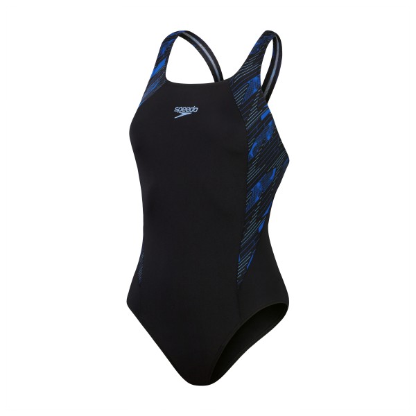 Speedo - Women's Hyperboom Splice Muscleback - Badeanzug Gr 36 schwarz von Speedo