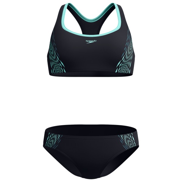 Speedo - Women's Placement 2 Piece - Bikini Gr 42 schwarz Speedo - Women's Placement 2 Piece - Bikini Gr 42 schwarz von Speedo
