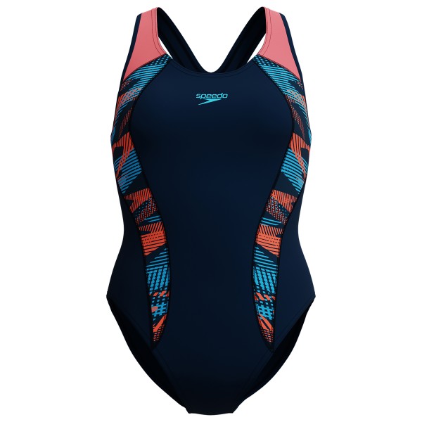 Speedo - Women's Placement Laneback - Badeanzug Gr 40 blau Speedo - Women's Placement Laneback - Badeanzug Gr 40 blau von Speedo
