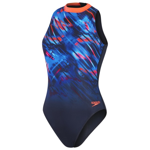 Speedo - Women's Printed Hydrasuit - Badeanzug Gr 34;36 blau von Speedo