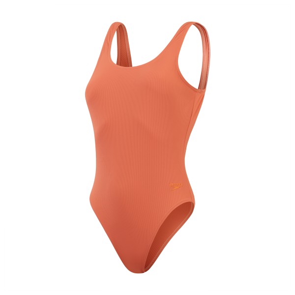 Speedo - Women's Textured Deep U-Back - Badeanzug Gr 28 - DE: 32;30 - DE: 34;32 - DE: 36;34 - DE: 38;36 - DE: 40;38 - DE: 42 rot von Speedo