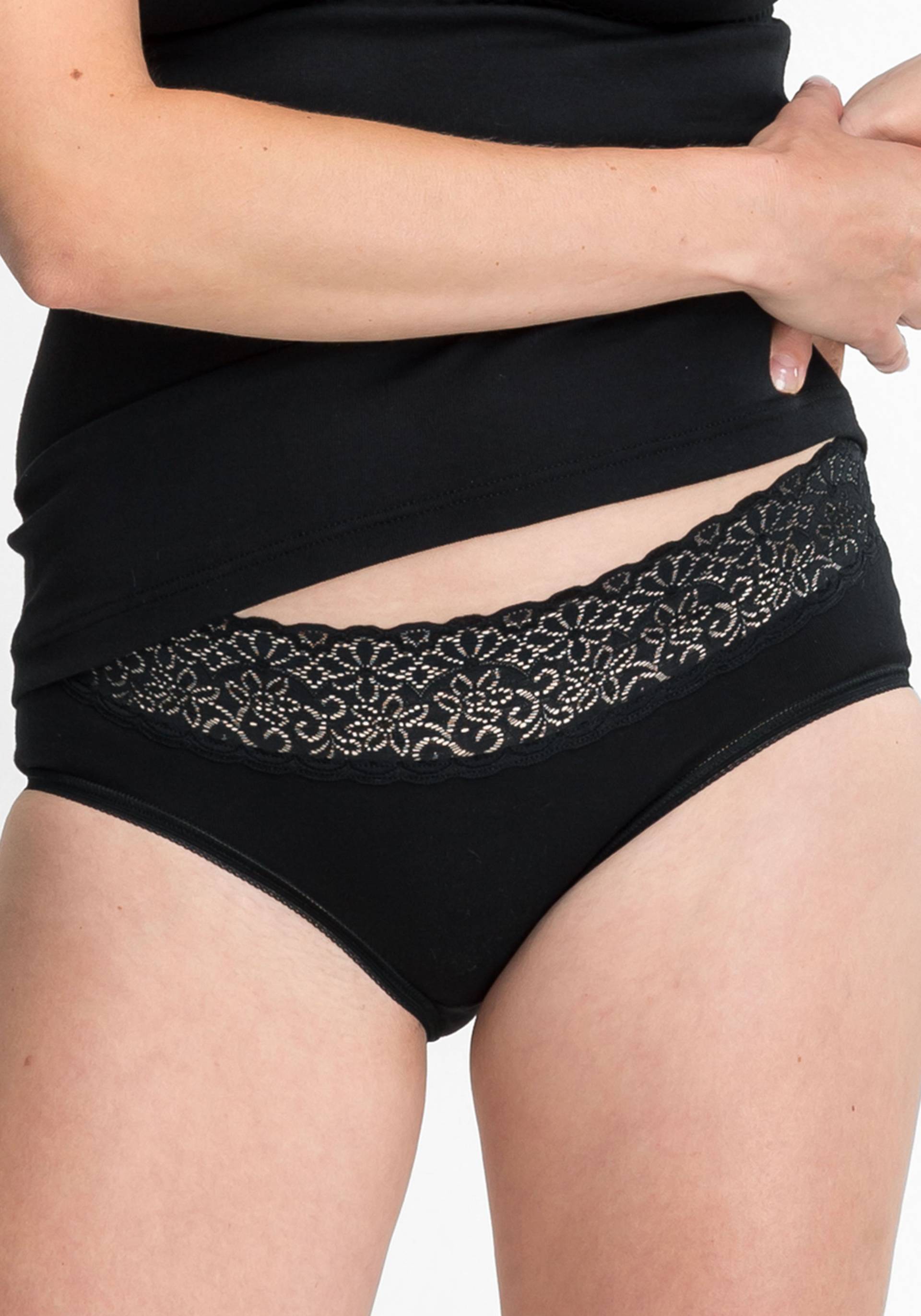 Speidel Hüftslip, (3er Pack), dekorativer Spitzenbund von Speidel