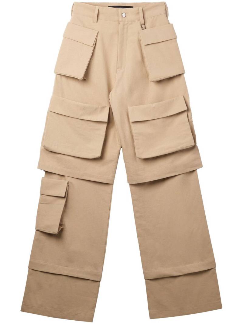 Spencer Badu Safari cargo pants - Neutrals von Spencer Badu