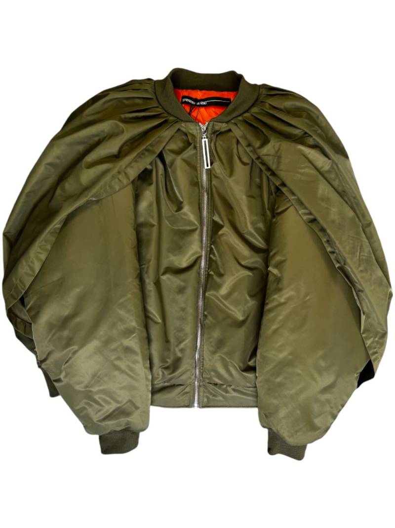 Spencer Badu bubble bomber jacket - Green von Spencer Badu