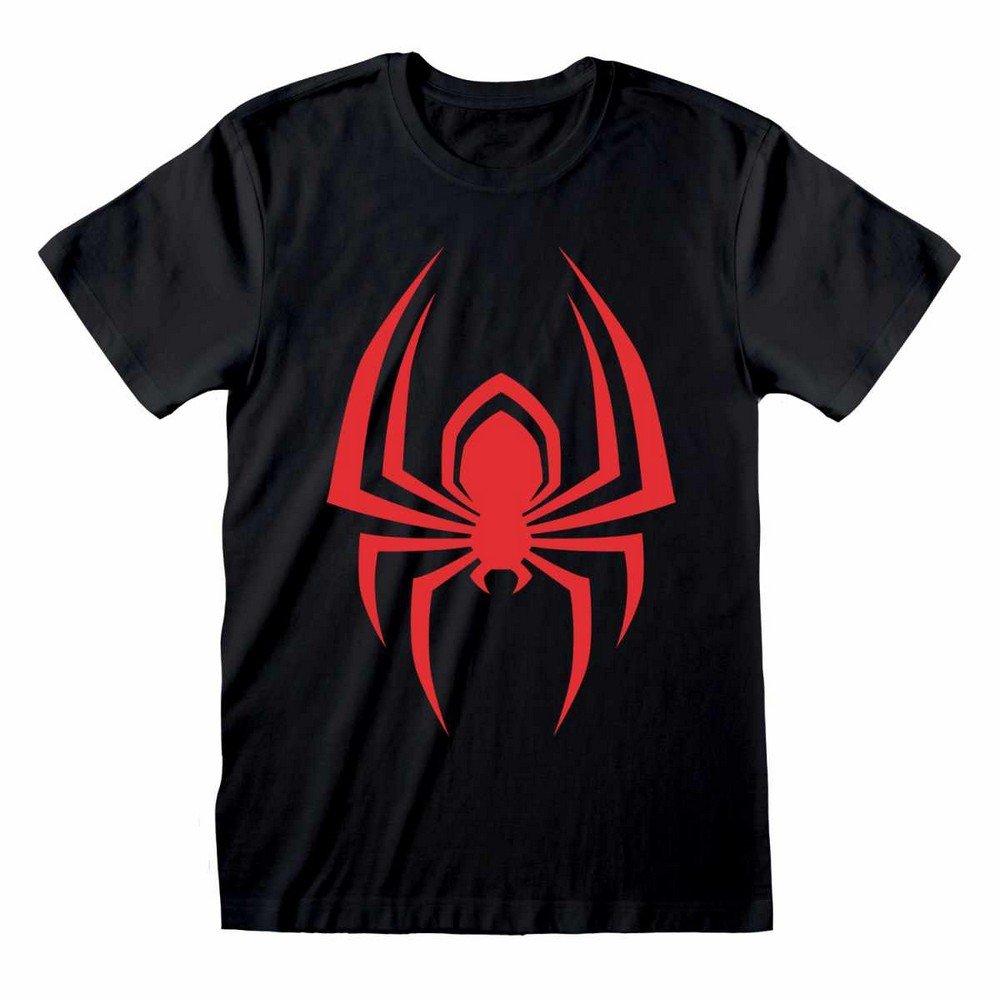 Hanging Spider Tshirt Herren Schwarz S von Spider-Man