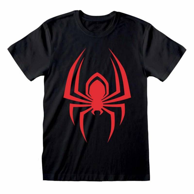 Spider-Man - Hanging Spider TShirt, für Herren, Schwarz, Größe XL von Spider-Man