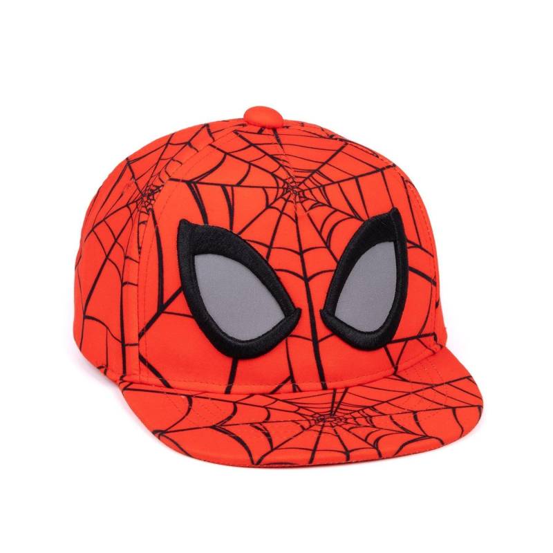 Snapback Mütze Jungen Rot Bunt ONE SIZE von Spider-Man