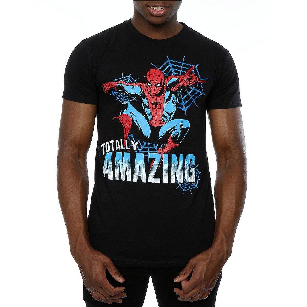 Spider-Man - Totally Amazing TShirt, für Herren, Schwarz, Größe XL von Spider-Man