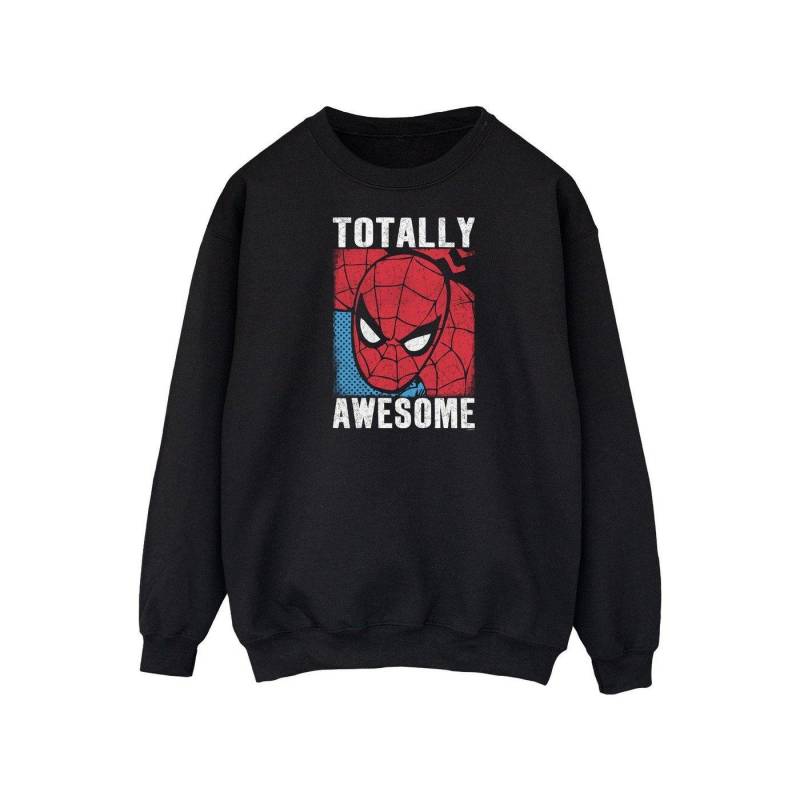 Spider-Man - Totally Awesome Sweatshirt, für Herren, Schwarz, Größe M von Spider-Man