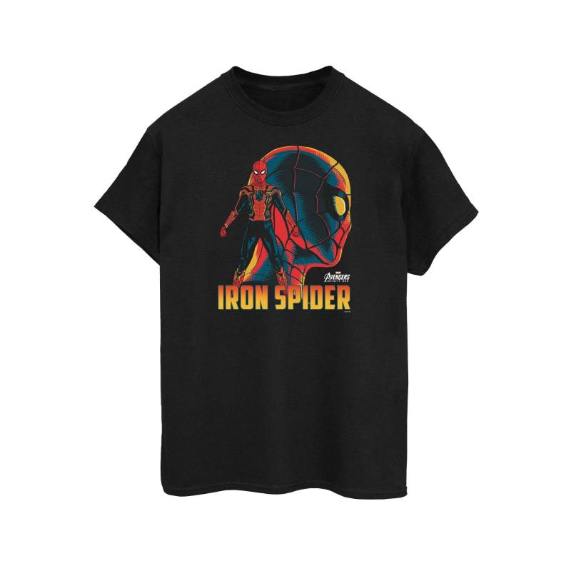 Tshirt Damen Schwarz XXL von Spider-Man