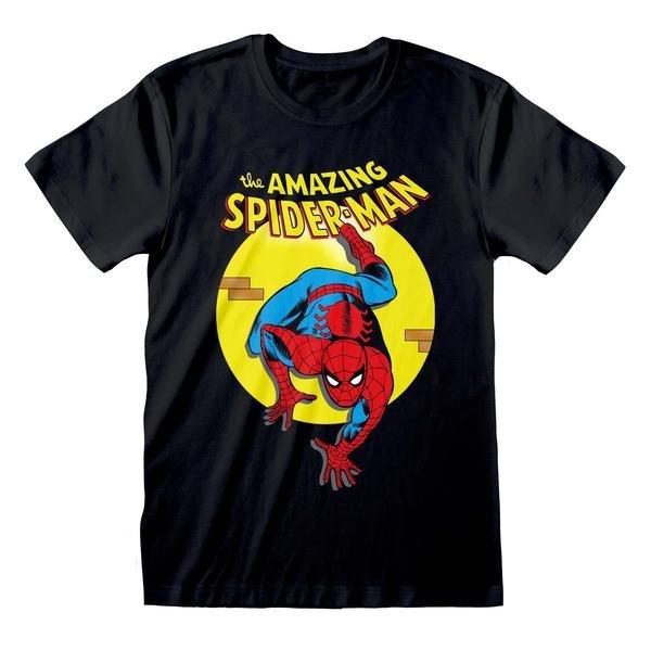 Tshirt Herren Schwarz XXL von Spider-Man