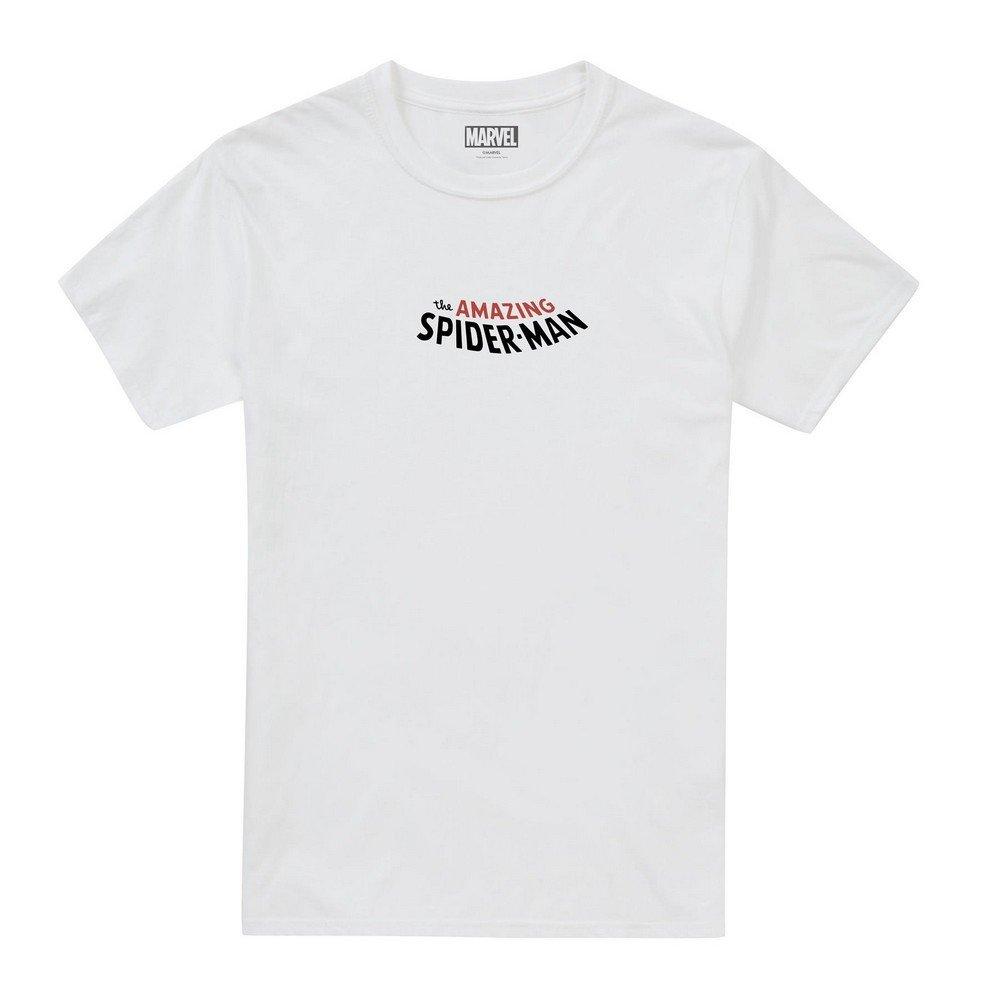 Tshirt Herren Weiss L von Spider-Man