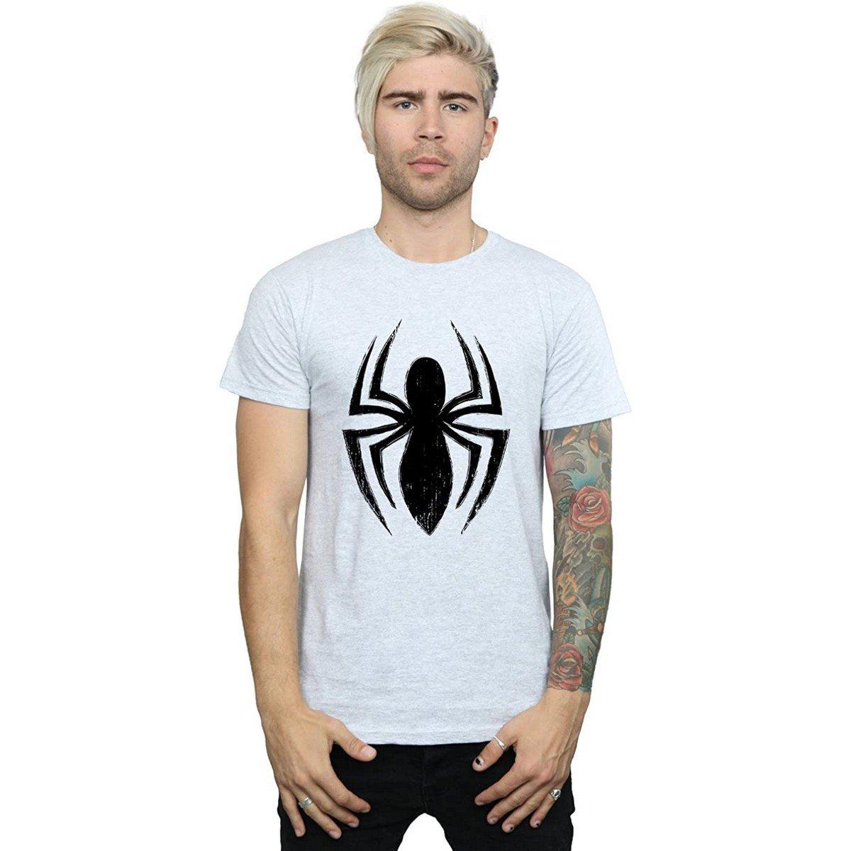 Ultimate Tshirt Herren Grau XL von Spider-Man