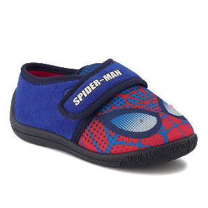 Spiderman Jungen Hausschuh Blau von Spiderman