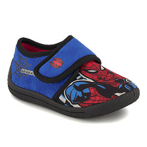 Spiderman Jungen Hausschuh Blau von Spiderman