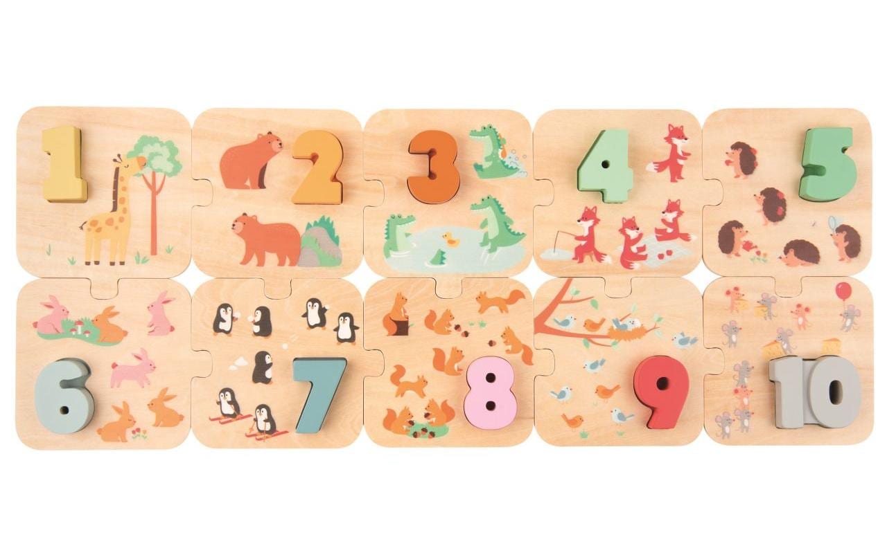 Spielba Lernspielzeug »Puzzle Zahlen 1 - 10« Spielba Lernspielzeug »Puzzle Zahlen 1 - 10« von Spielba
