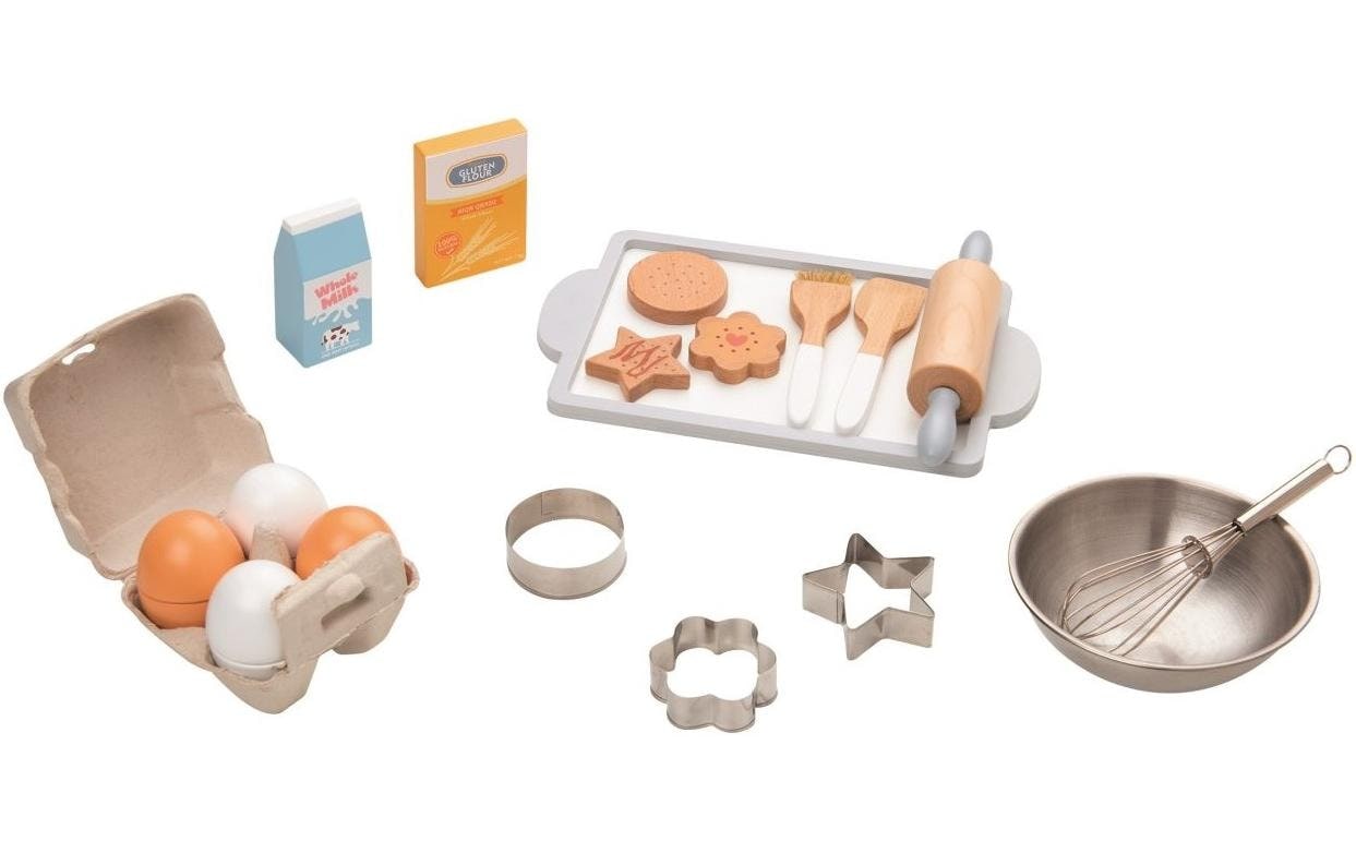 Spielba Spielgeschirr »Spiel-Lebensmittel Backset« Spielba Spielgeschirr »Spiel-Lebensmittel Backset« von Spielba