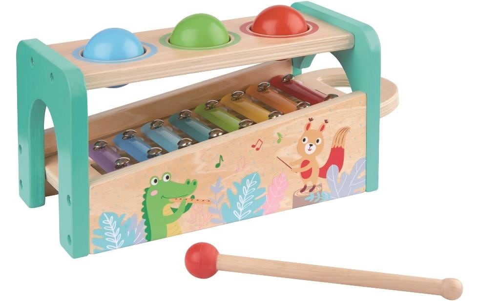 Spielba Spielzeug-Musikinstrument »Hammerspiel mit Xylophon« Spielba Spielzeug-Musikinstrument »Hammerspiel mit Xylophon« von Spielba