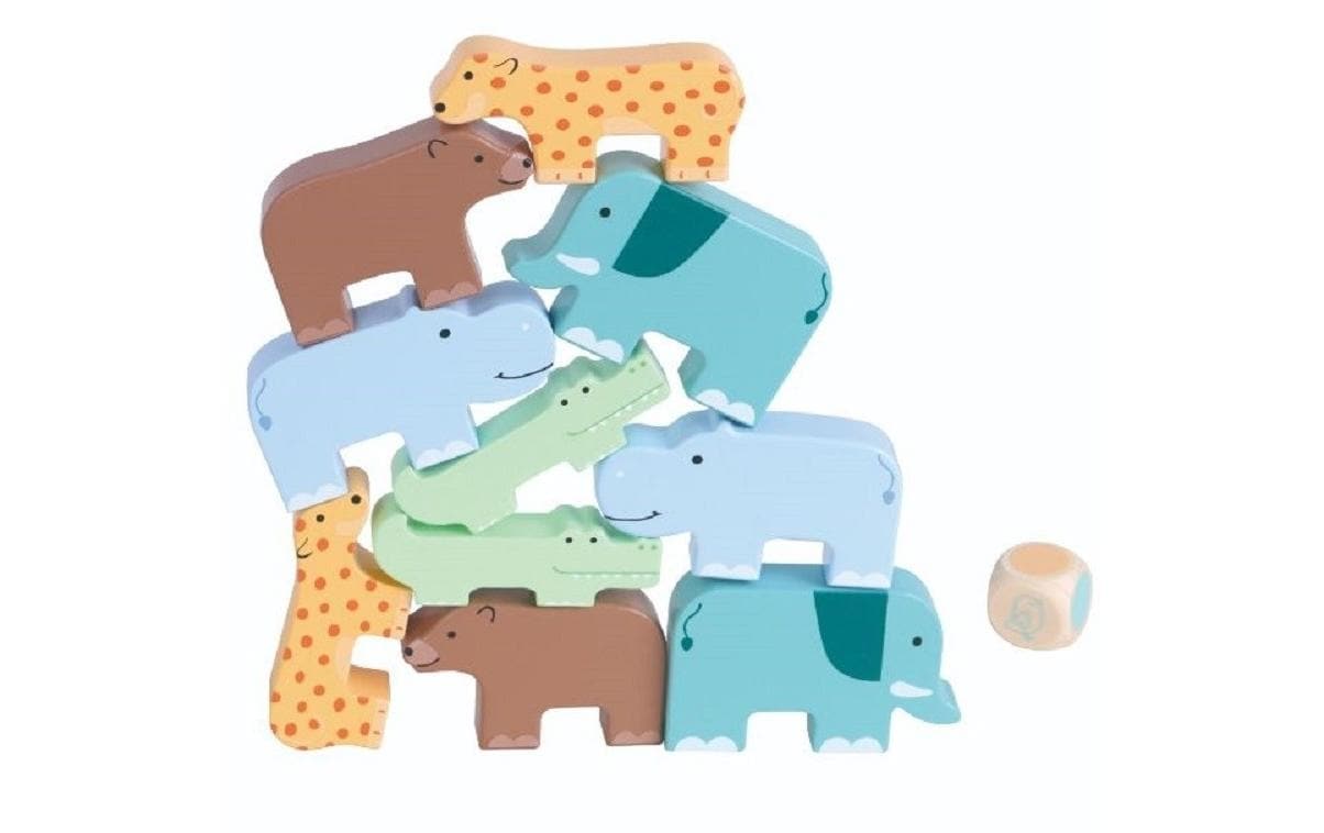 Spielba Steckspielzeug »Balancier Spiel Wildtiere« Spielba Steckspielzeug »Balancier Spiel Wildtiere« von Spielba