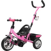 Kinderdreirad Free Angel Pink Metall Schiebestange von Spielwerk®