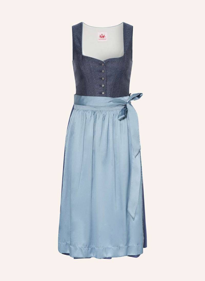 Spieth & Wensky Dirndl Feodora blau von Spieth & Wensky