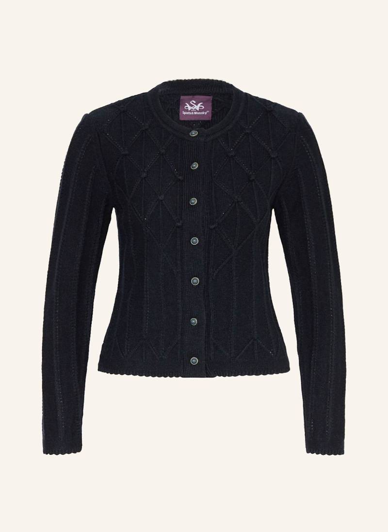 Spieth & Wensky Strickjanker Funkie blau von Spieth & Wensky