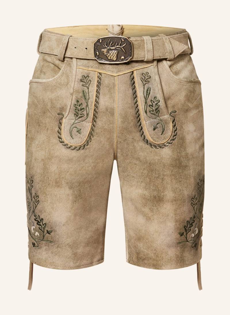 Spieth & Wensky Trachten-Lederhose Erwald braun von Spieth & Wensky