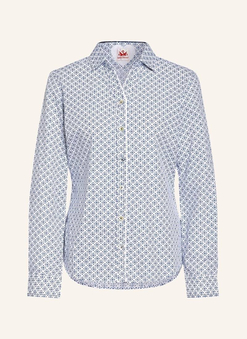 Spieth & Wensky Trachtenbluse blau von Spieth & Wensky