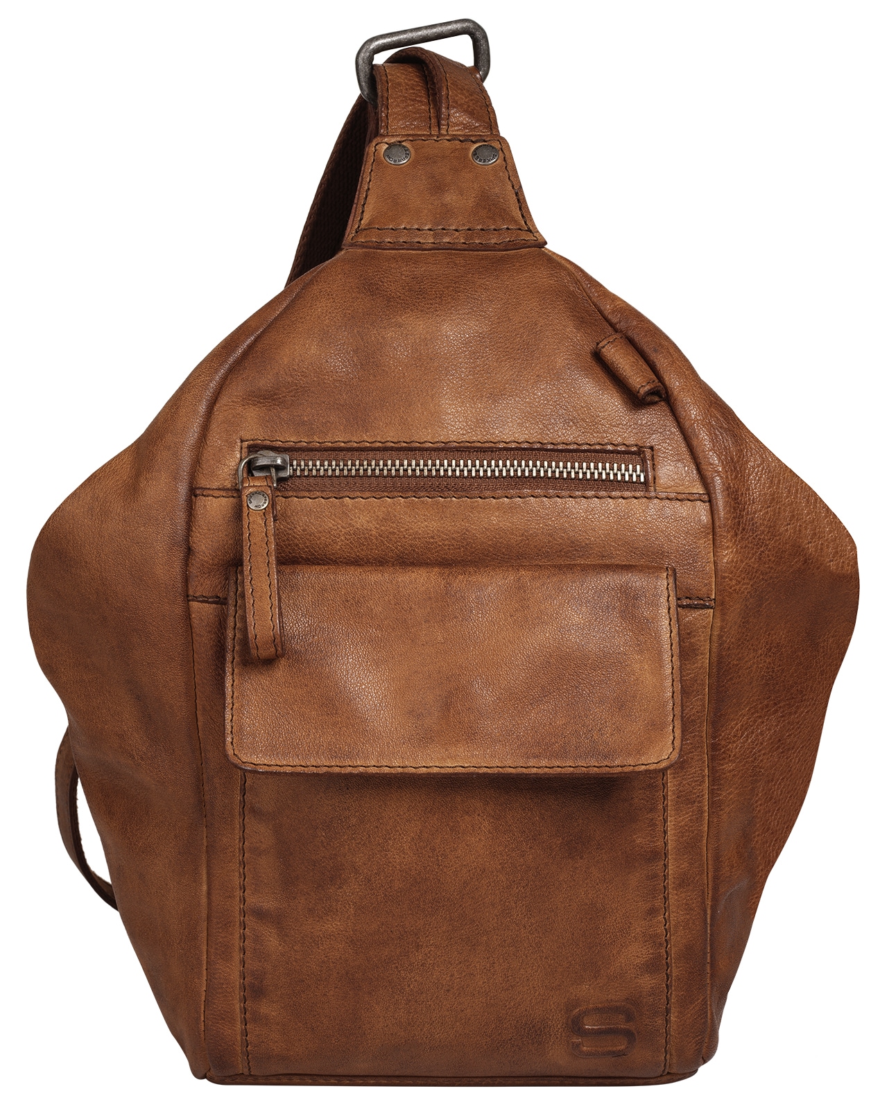 Spikes & Sparrow Cityrucksack, echt Leder von Spikes & Sparrow