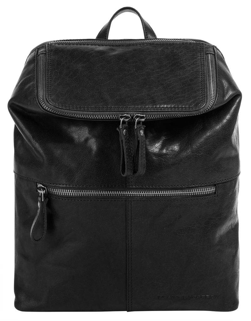 Spikes & Sparrow Cityrucksack, echt Leder von Spikes & Sparrow