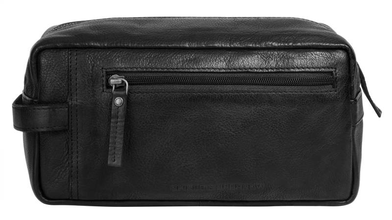 Spikes & Sparrow Kulturbeutel »TOILETRY BAG«, echt Leder von Spikes & Sparrow