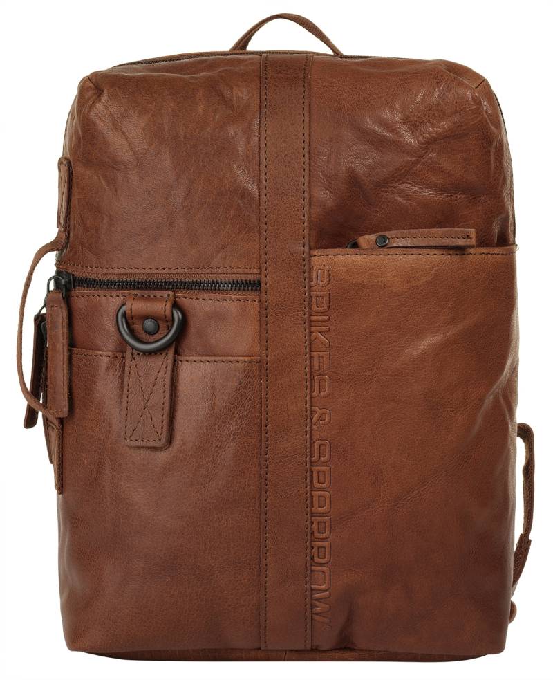 Spikes & Sparrow Laptoprucksack, echt Leder von Spikes & Sparrow