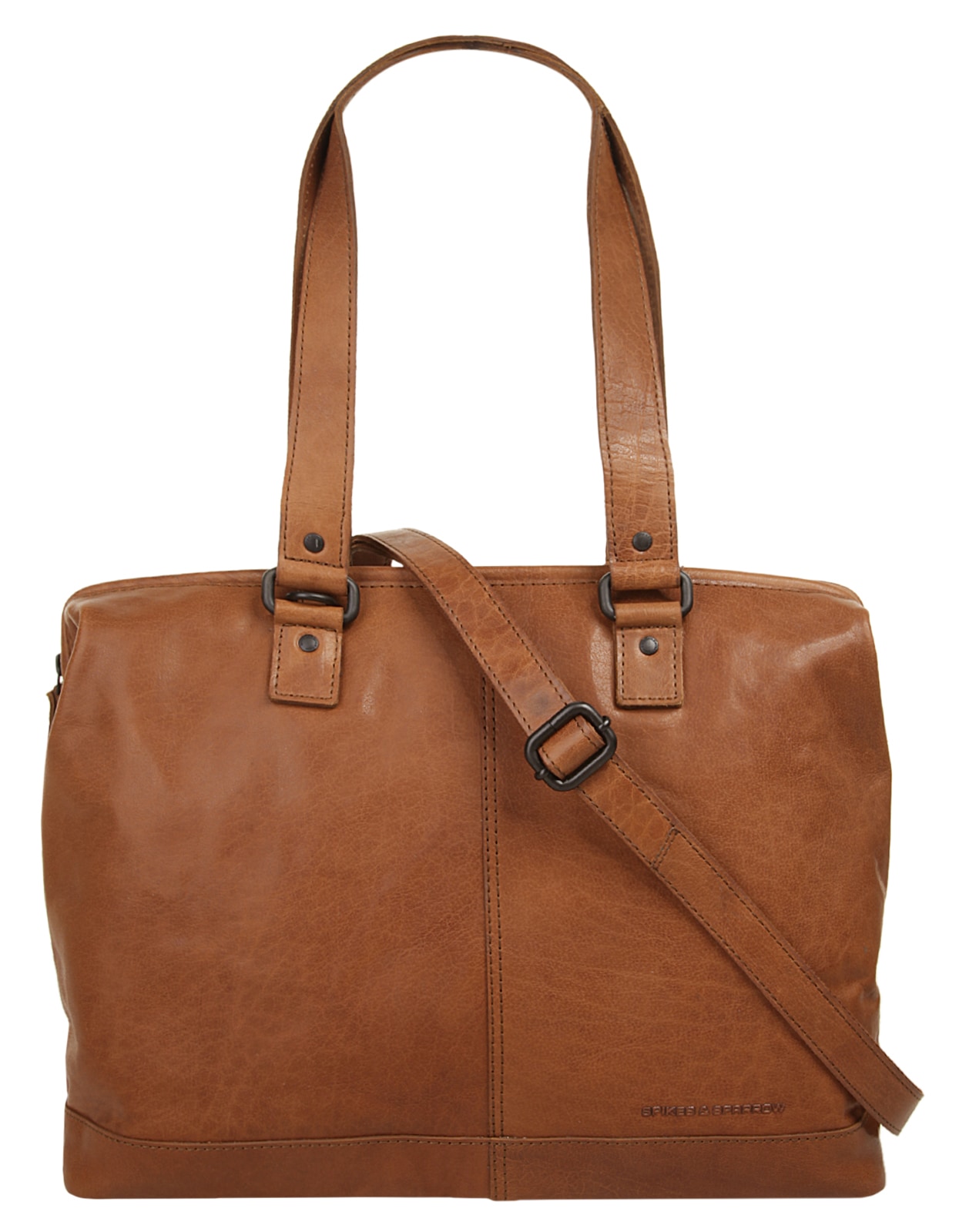 Spikes & Sparrow Shopper »LAPTOP SHOULDERBAG«, echt Leder Spikes & Sparrow Shopper »LAPTOP SHOULDERBAG«, echt Leder von Spikes & Sparrow
