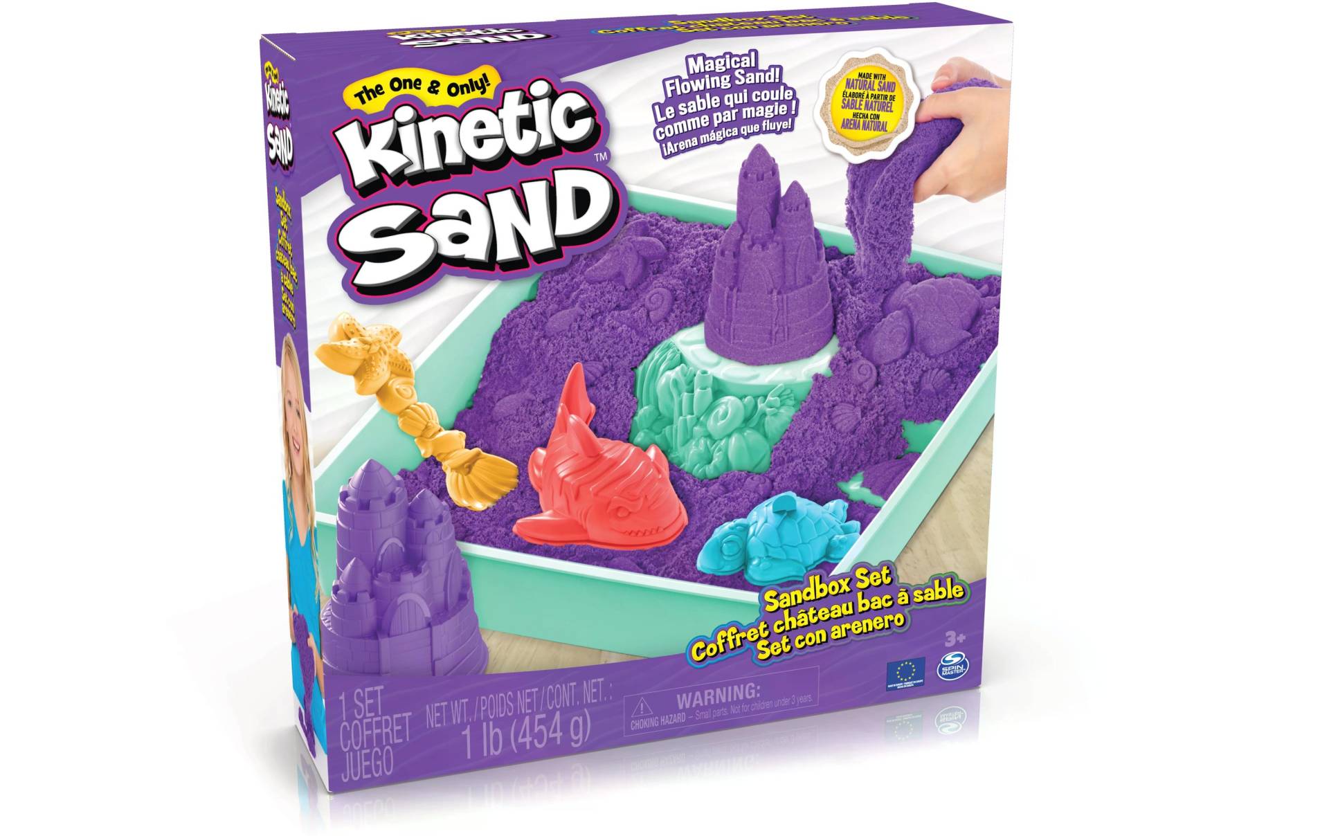 Kreativset »Spinmaster Sand Kinetic Box Lila« von Spin Master