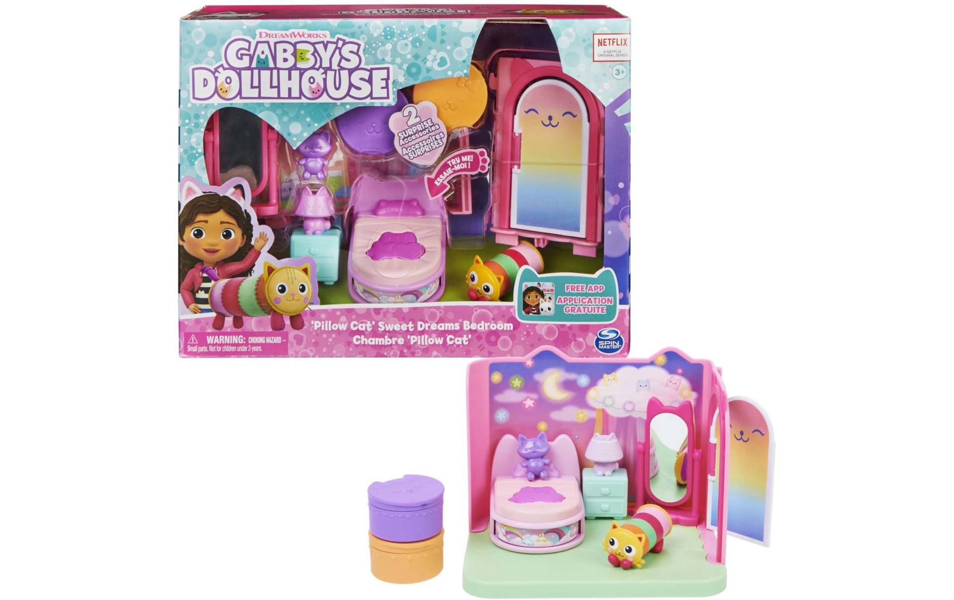 Spielwelt »Spinmaster Gabby's Dollhouse Pillows Schlafzimmer Deluxe Rooms« Spielwelt »Spinmaster Gabby's Dollhouse Pillows Schlafzimmer Deluxe Rooms« von Spin Master