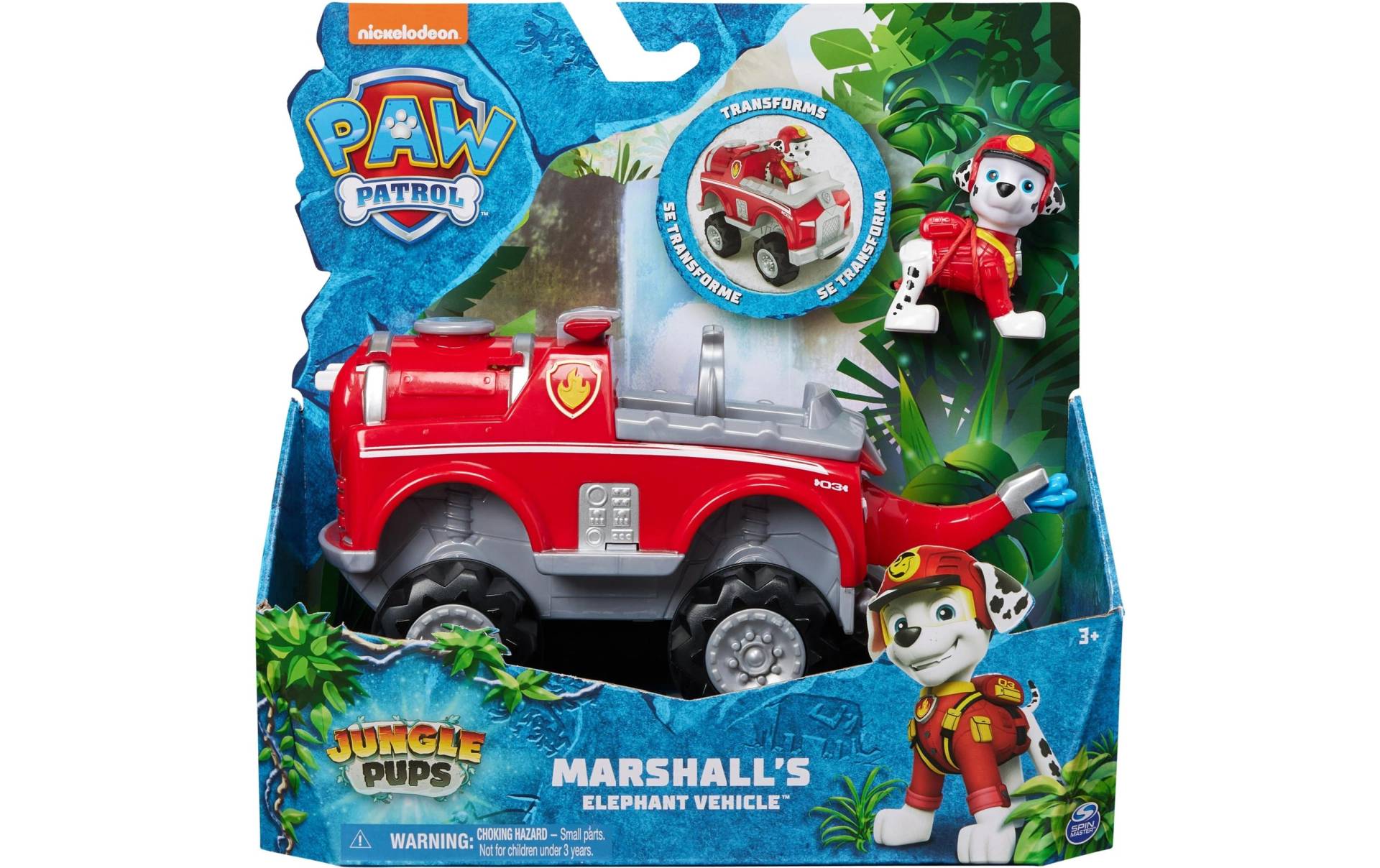 Spielwelt »Spinmaster Paw Patrol Jungle Pups Vehicle Marshall« von Spin Master