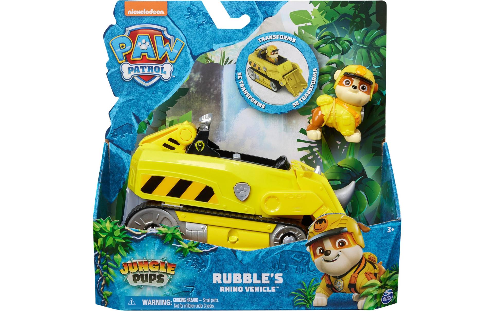 Spielwelt »Spinmaster Paw Patrol Jungle Pups Vehicle Rubble« von Spin Master