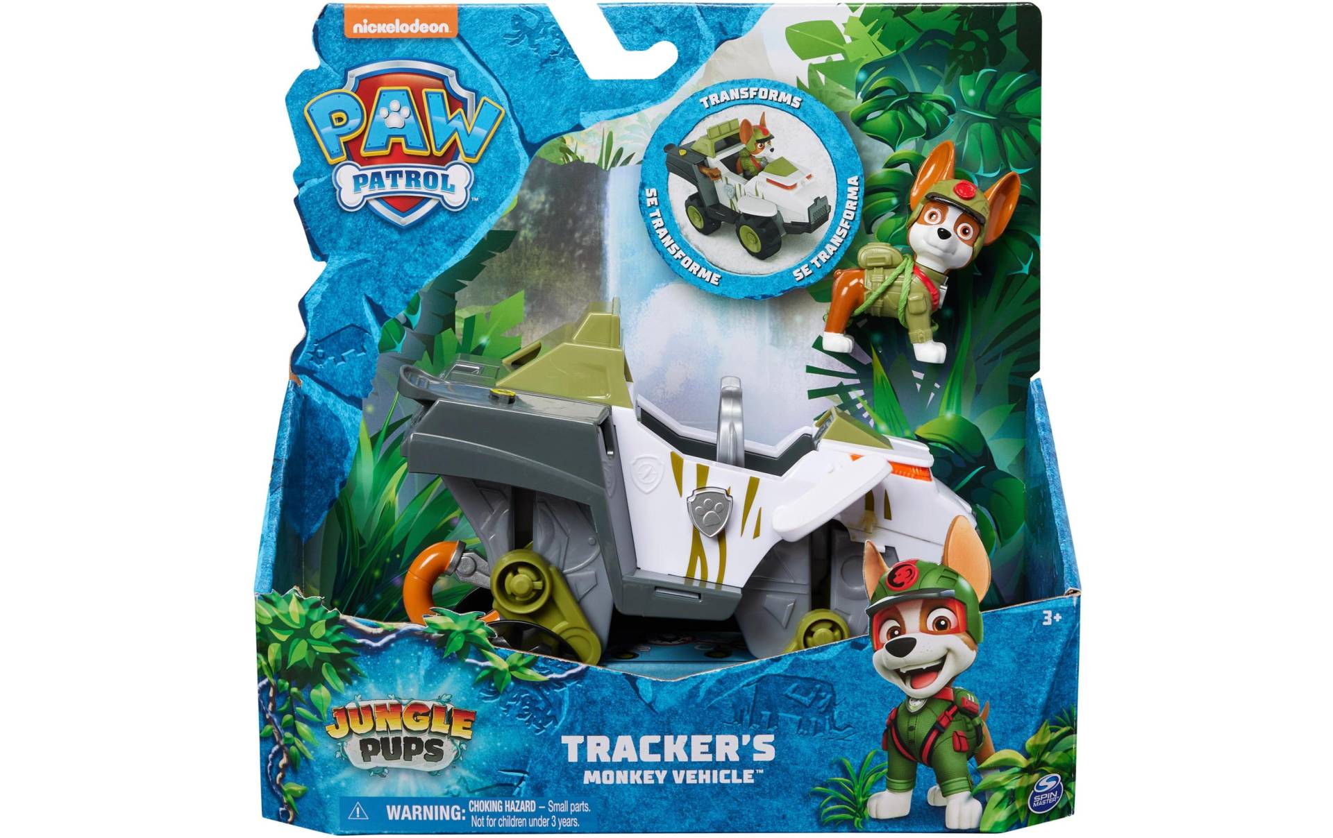 Spielwelt »Spinmaster Paw Patrol Jungle Pups Vehicle Tracker« von Spin Master