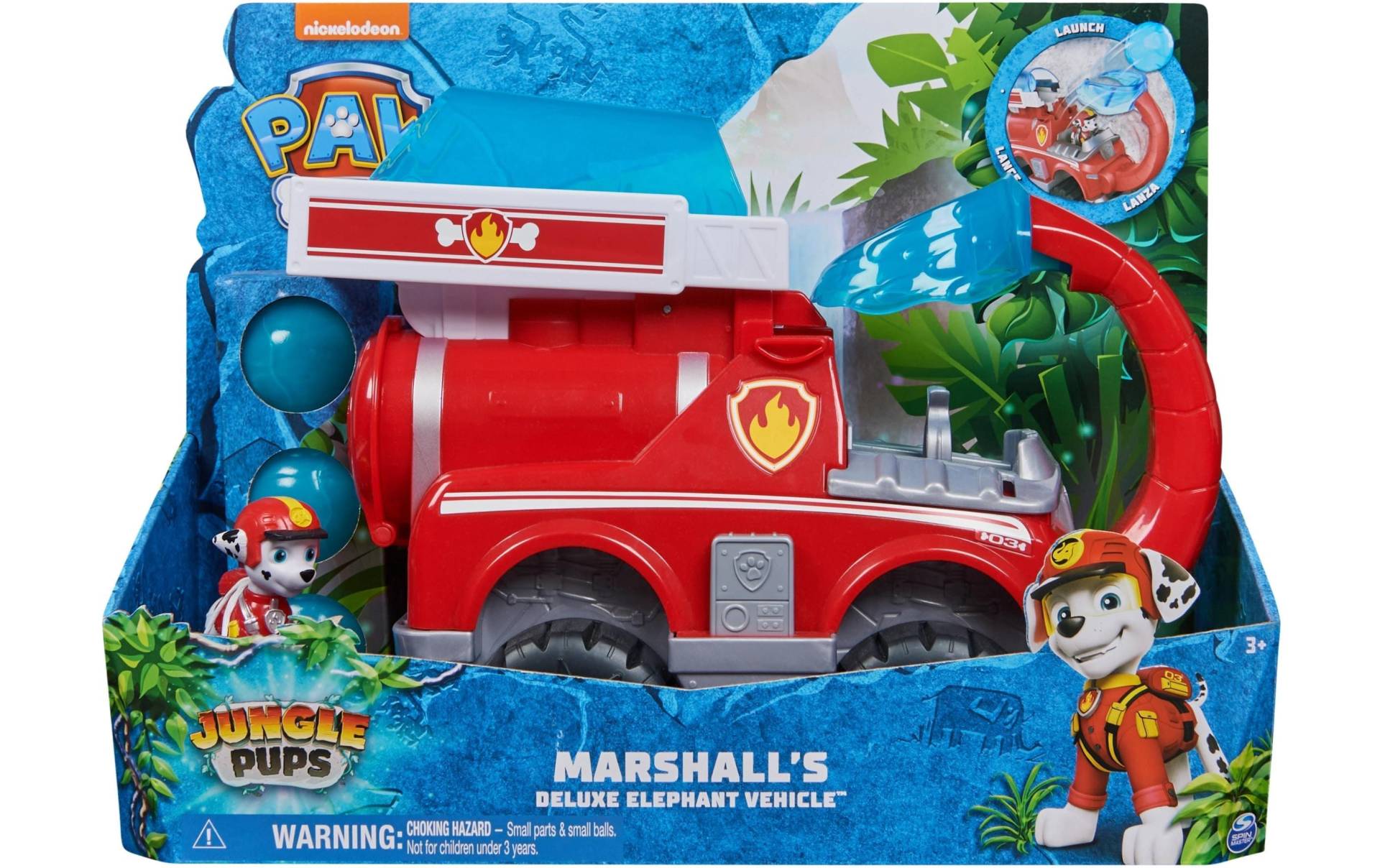 Spielwelt »Spinmaster Paw Patrol Marshall Deluxe Vehicle« von Spin Master