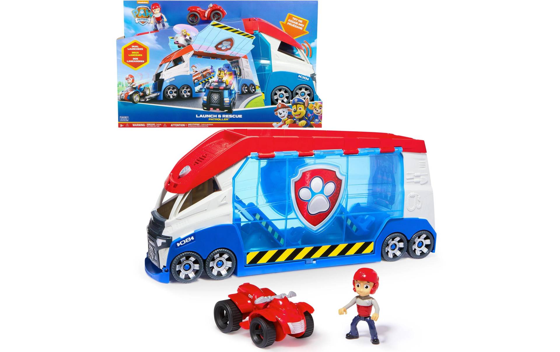 Spielzeug-Auto »Spinmaster Paw Patrol Paw Patroller 3.0« von Spin Master