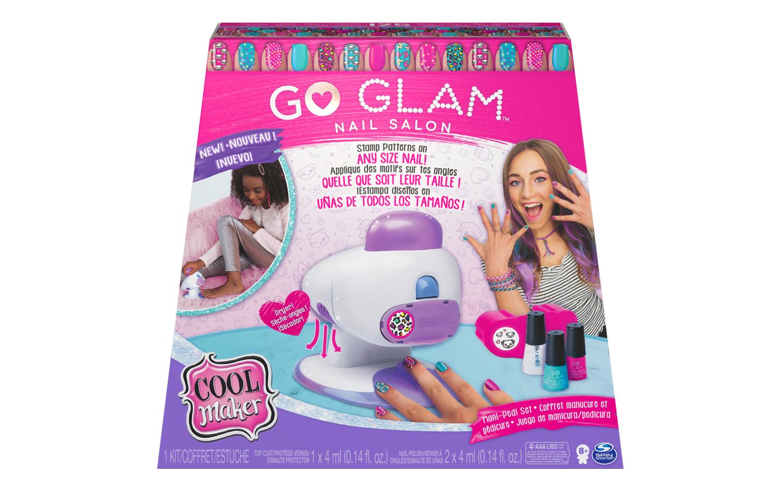 Spin Master Spiel »GLAM Nails 2 in 1 Salon« von Spin Master