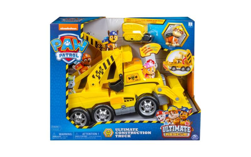 Spin Master Spielzeug-Bagger »Cars Paw Patrol Ultimate Construction Truck« von Spin Master