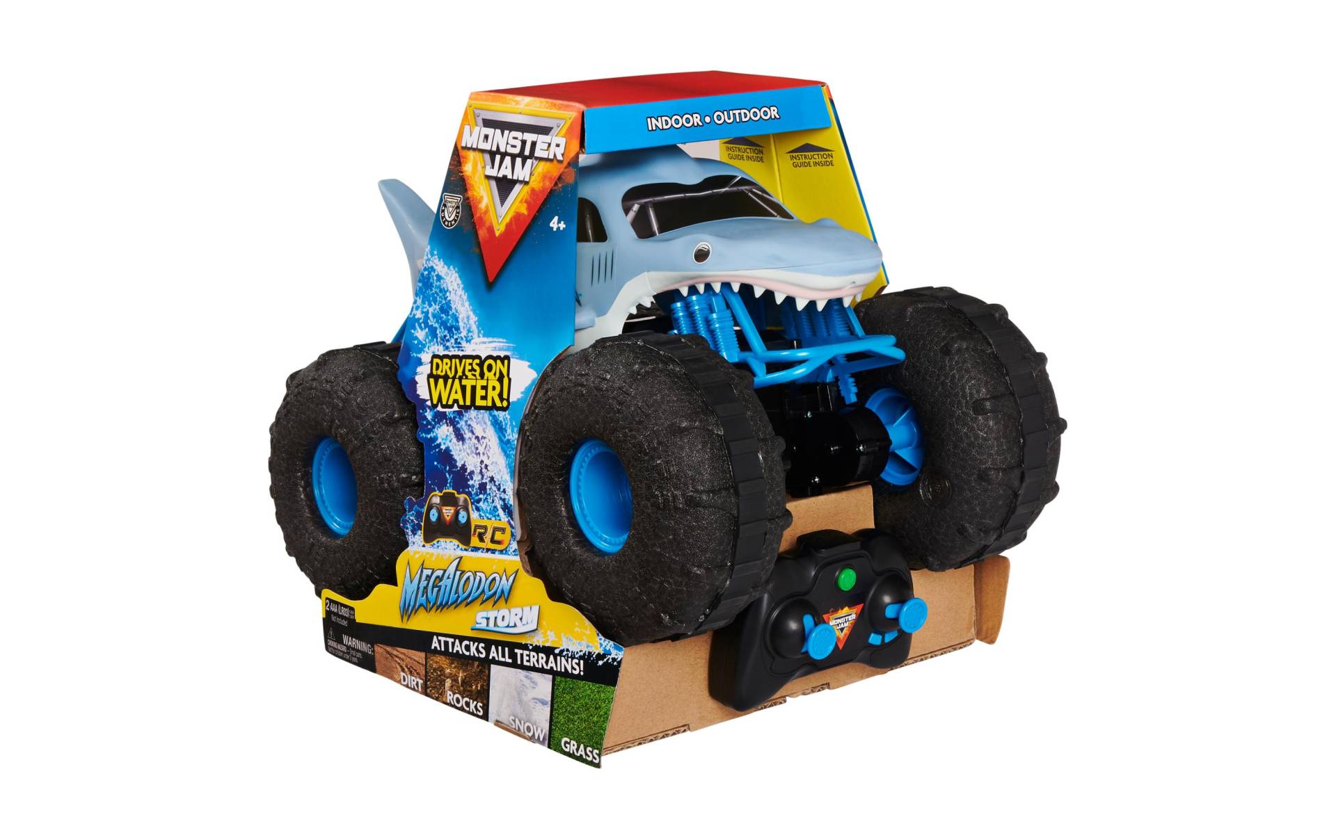 Spin Master Spielzeug-Monstertruck »Trucks R/C Monster Jam Megalodon Storm«