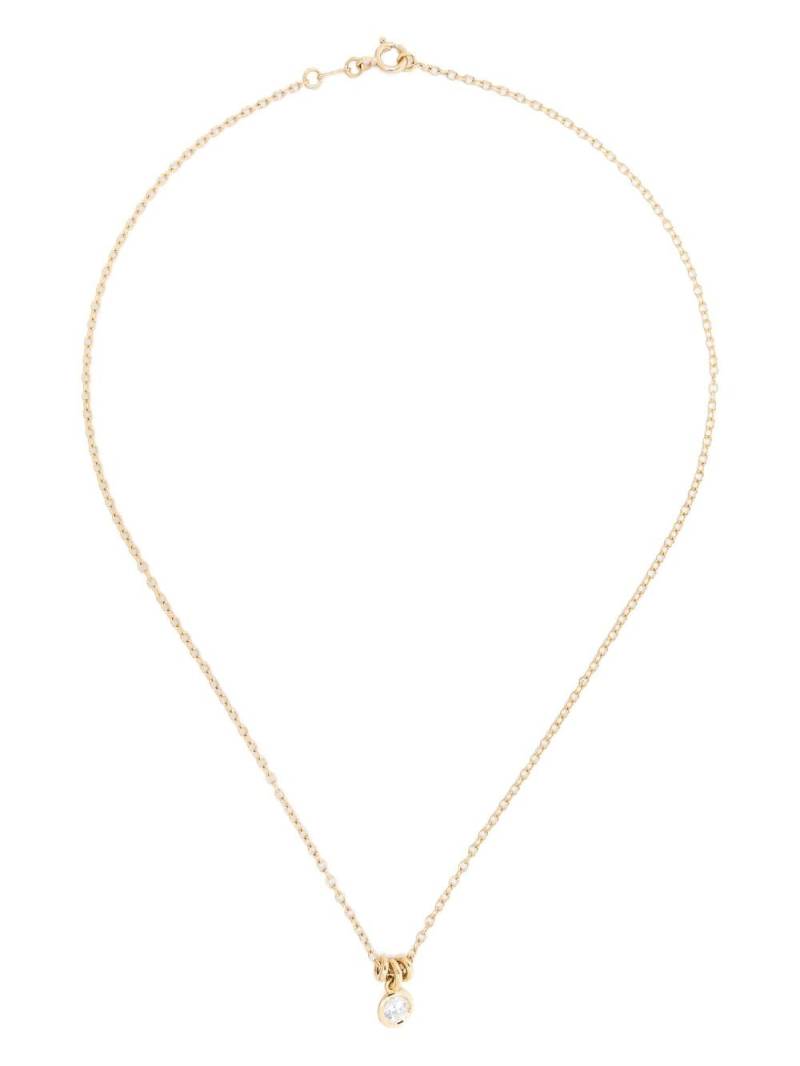 Spinelli Kilcollin 18kt yellow gold Amirah diamond pendant necklace von Spinelli Kilcollin