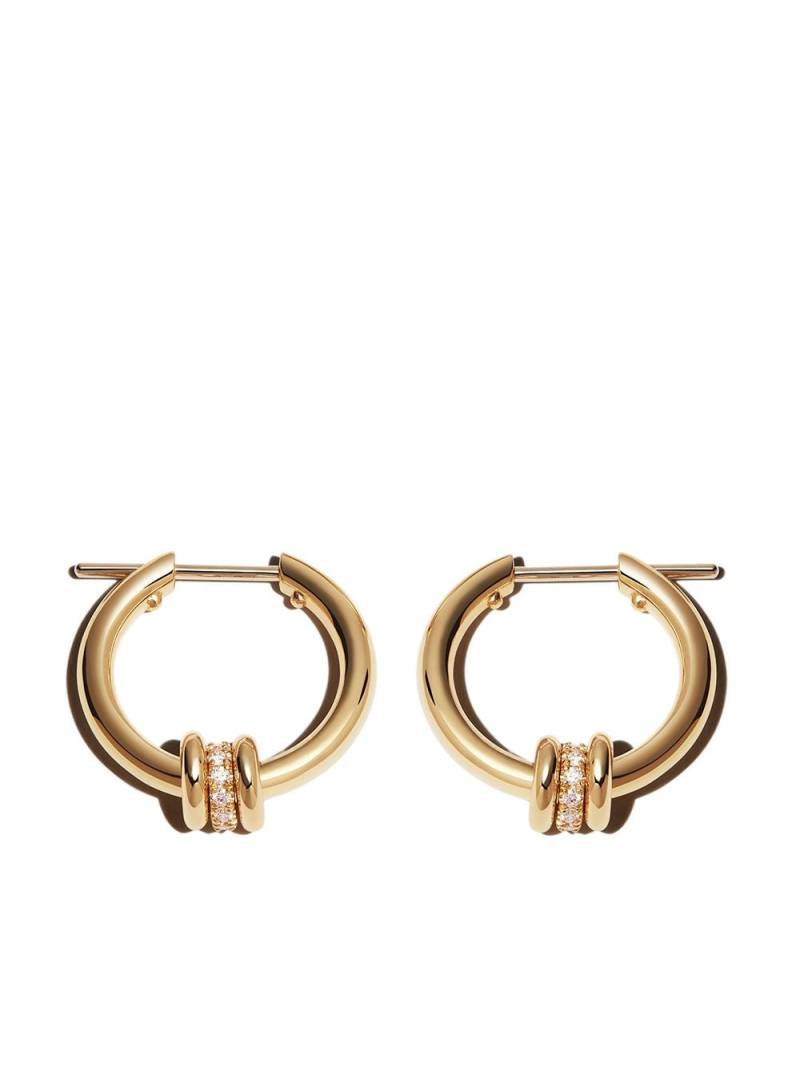 Spinelli Kilcollin 18kt yellow gold Ara diamond hoop earrings von Spinelli Kilcollin